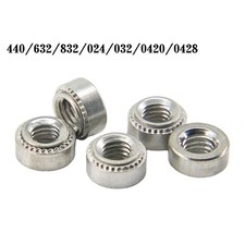 Self Clinching Nuts Round Threaded Clinch Swage Inserts UNC 440/632/832/024~0428
