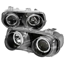 Spec-D Tuning LHP-INT94JM-KS Halo Projector Headlights for 94 to 97 Acura Int...