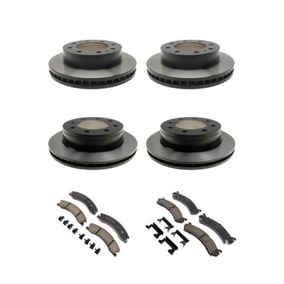 ACDelco Disc Brake Pads and Rotors Kit Front Rear For 09-17 Chevrolet Express