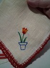 Embroidered Napkin Lot Of 7 — photo 4