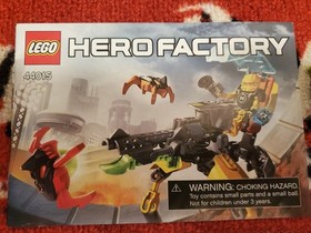 READ Lego Hero Factory Lot 44015 44016 44020 44021 Flyer Splitter Jaw Beast EVO