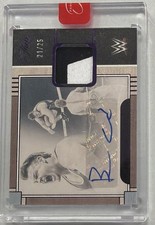 2024 Panini Three Count Brutus Creed Patch Auto /25
