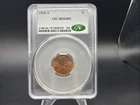 1958 D 1C Lincoln Wheat Cent - CAC MS64 RD - Free US Shipping