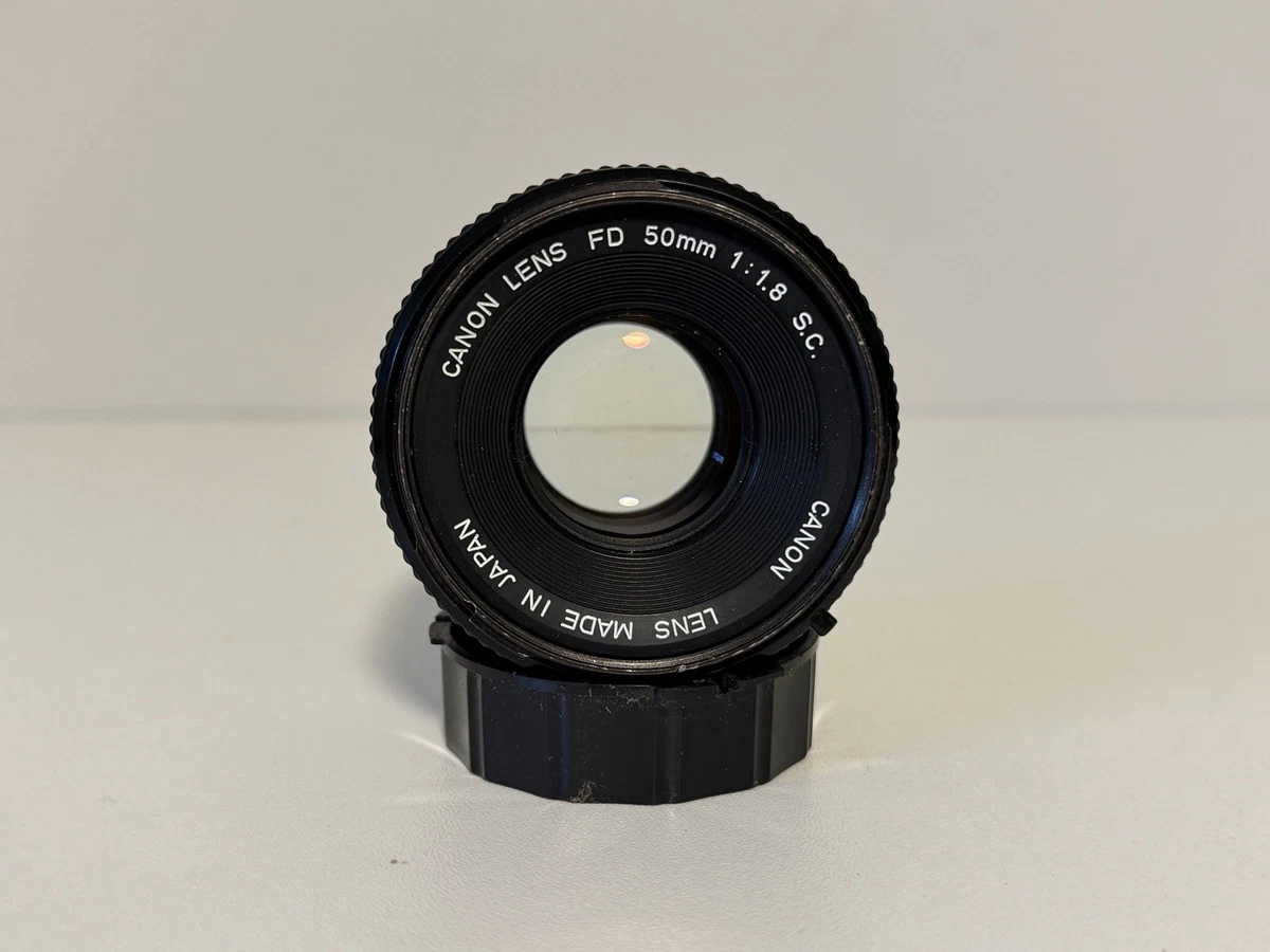 Canon FD f/1.8 Camera Lenses 50mm Focal for sale | eBay