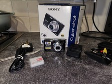 Sony Cybershot DSC-W215 12.1MP Compact Digital Camera Black