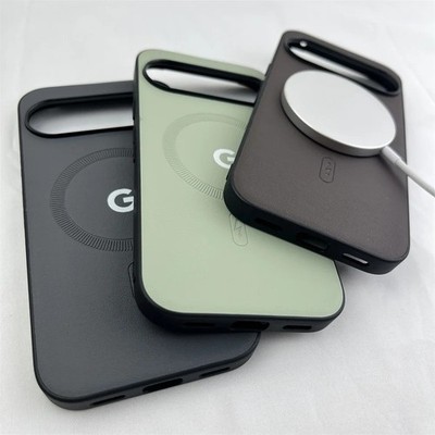 Hülle für Google Pixel 8 9 10 Pro XL 8A Stoßfest Magnet Case Kunstleder
