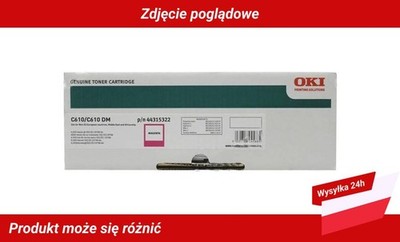 44315322 Oki C610cdn Toner Cartridge Magenta