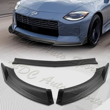 For 2023-2025 Nissan Z 400Z NS-Style Black Front Bumper Lip Spoiler Splitter