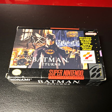 Batman Returns Super Nintendo SNES NTSC-U/C  (Boxed) (NO MANUAL)