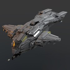 Modubrix Moc Bausteine ​​Set D77-TC Pelican Dropship Spielzeugbausätze1884 teil