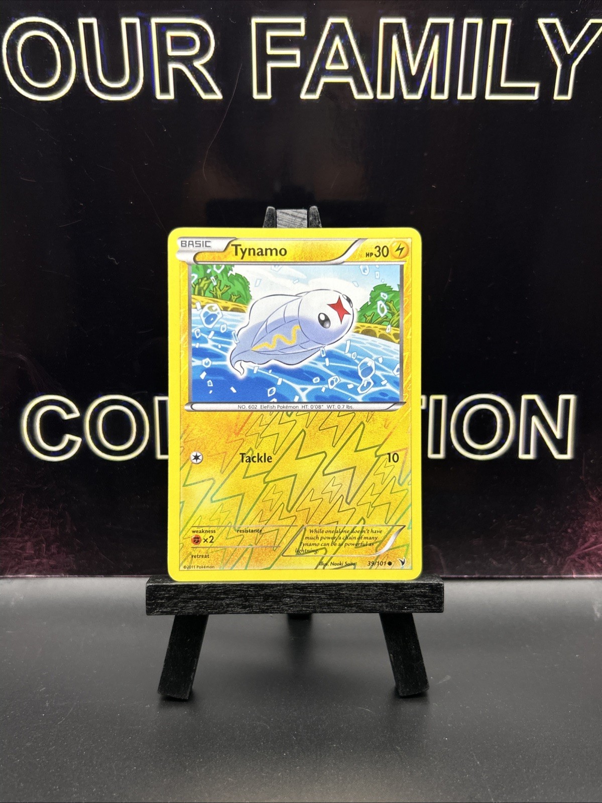 Tynamo 39/101 Reverse Holo NVI Noble Victories Pokémon Card TCG LP