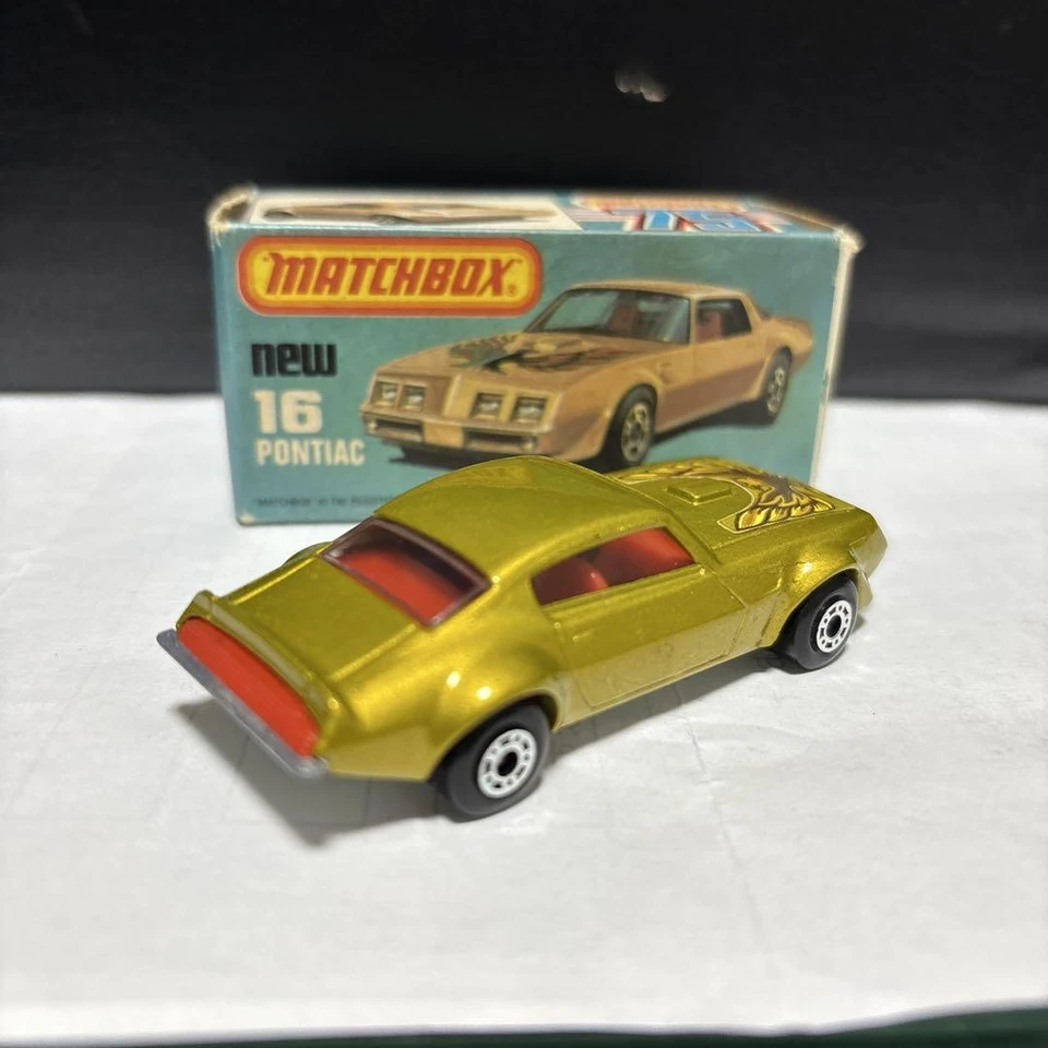 Matchbox Lesney 16 Pontiac England Superfast - Image 3 of 3