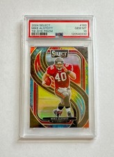2024 Panini Select Mike Alstott #183 Tie-Dye Prizm Premier PSA 10 POP 1 - 8/25