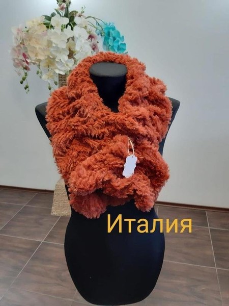 Women Ballin Scarf Coral One size #5WA5