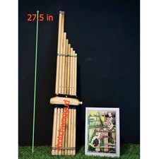 Khaen Bamboo Thai Isan Laos Musicial Instrument Mouth Organ Traditional Craft Dm