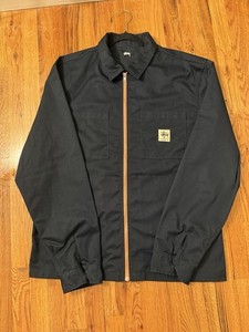 90s OLD STUSSY USA work jacket VINTAGE M VTG 90s Stussy Service