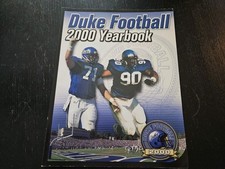 2000 Duke Football Yearbook Magazine Book Media Guide Press