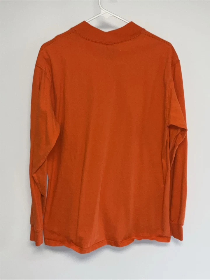 Oregon State Beavers Long Sleeve T-Shirt Men’s Medium Orange - Image 2 of 3