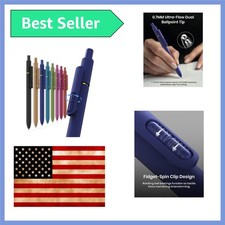 Professional 8 Count Gel Pens, 0.7mm Fine Point - Ideal for Journaling Gifts