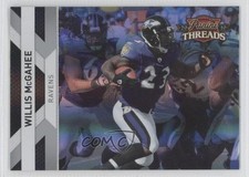 2010 Panini Threads Silver Century Proof 19/250 Willis McGahee #13 1f0
