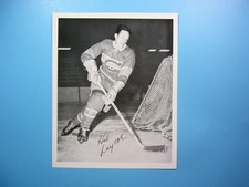 1945/54 QUAKER OATS NHL HOCKEY PHOTO HAL LAYCOE SHARP!! MONTREAL CANADIENS