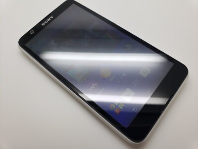 Sehr guter Zustand entsperrter Prototyp Sony Xperia E4 E2105 weiß 8GB Smartphone UK3POST 