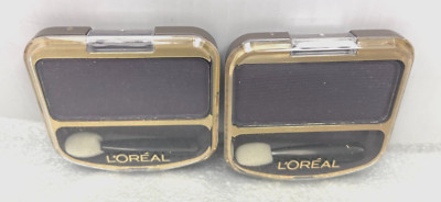 (2) L'OREAL SOFT EFFECTS Eyecolour Eye Shadow -WOODSMOKE  *ORIGINAL**SOLD AS-IS
