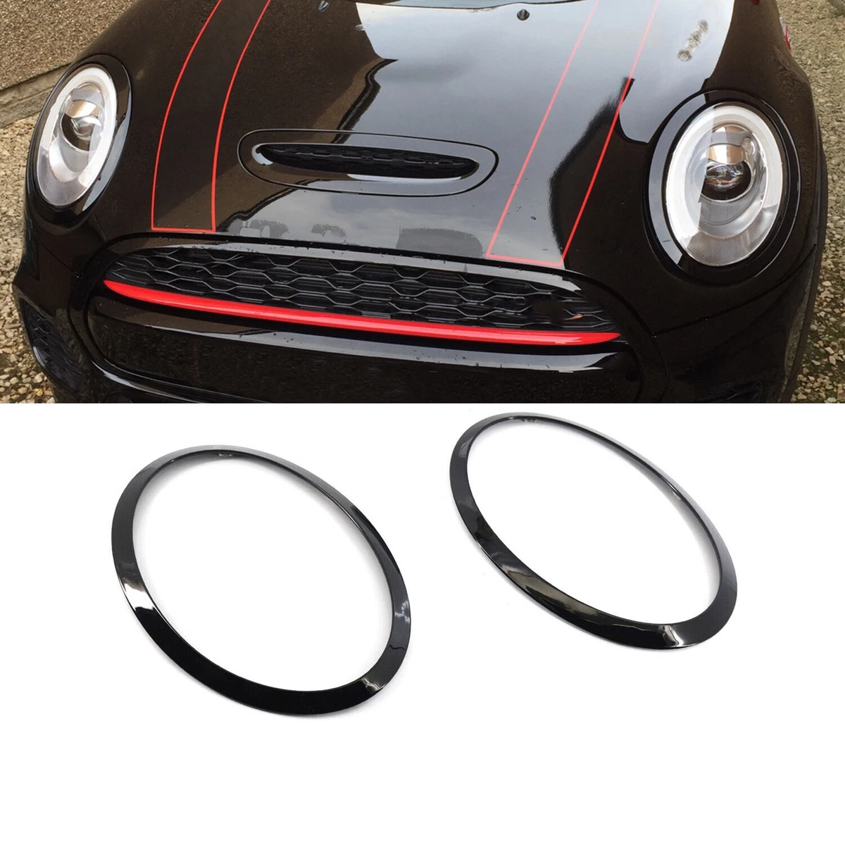 Mini Cooper Headlight Trim