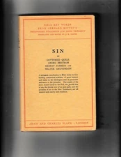 SIN by Gottfried Quell, Gerog Bertram, Gustav Stahlin & Walter Grundmann 1951