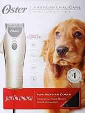 New Oster Performance Pet Dog Adjustable Clipper Kit for in-Home DIY Grooming