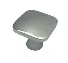 Qty 25 Polished Chrome Kitchen Cabinet Drawer Closet Knob Pull Handle Hardware