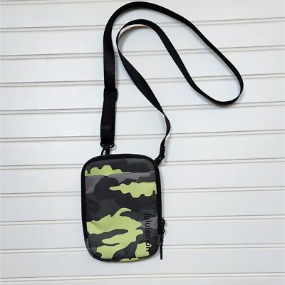 Lululemon Easy Access Crossbody Green Camo Bag