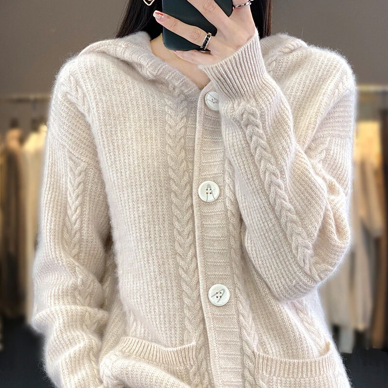 Thick top womens cardigan
