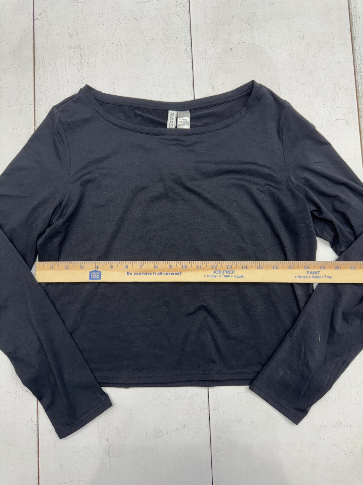 Divided H&M Black Long SLeeve Shirt Womens Size Large