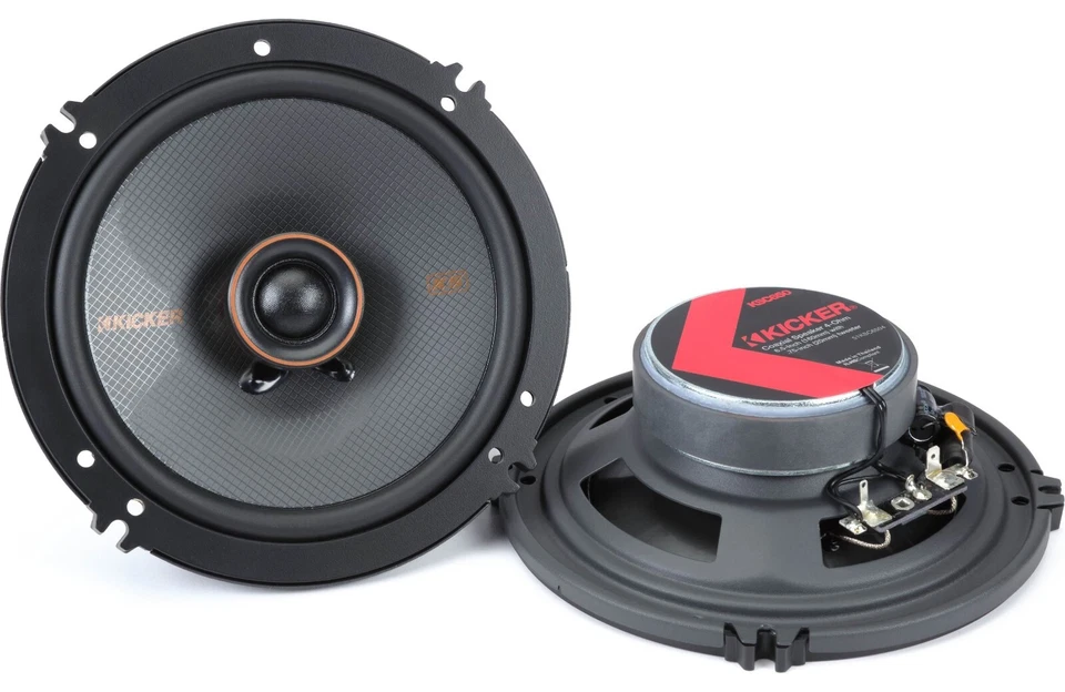 Kicker KS Series 6.5 inch 2-Way 100W RMS Car Speakers (Pair)