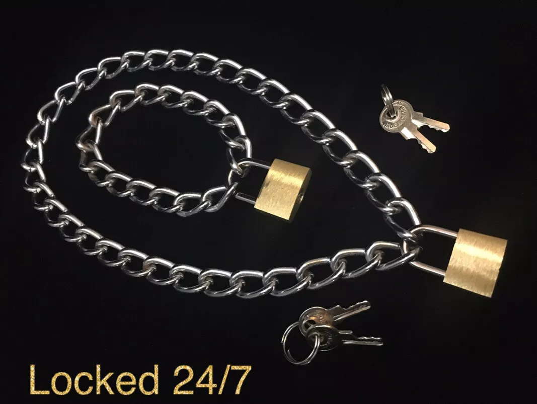 Lock necklace best sale ebay