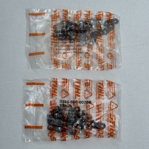 2 Cinghie Catena Stihl OEM 3/8 PMM Preset – 3610-660-6100 #GM-L1A1 – Nuove