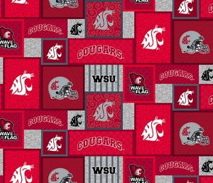 Washington State Cougars Classic Fleece Blanket
