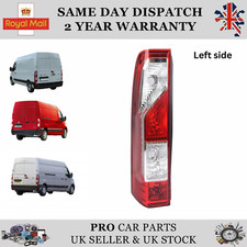 For Renault Master MK3 MK4 Rear Tailgate Light Lamp Left Side 265500023R