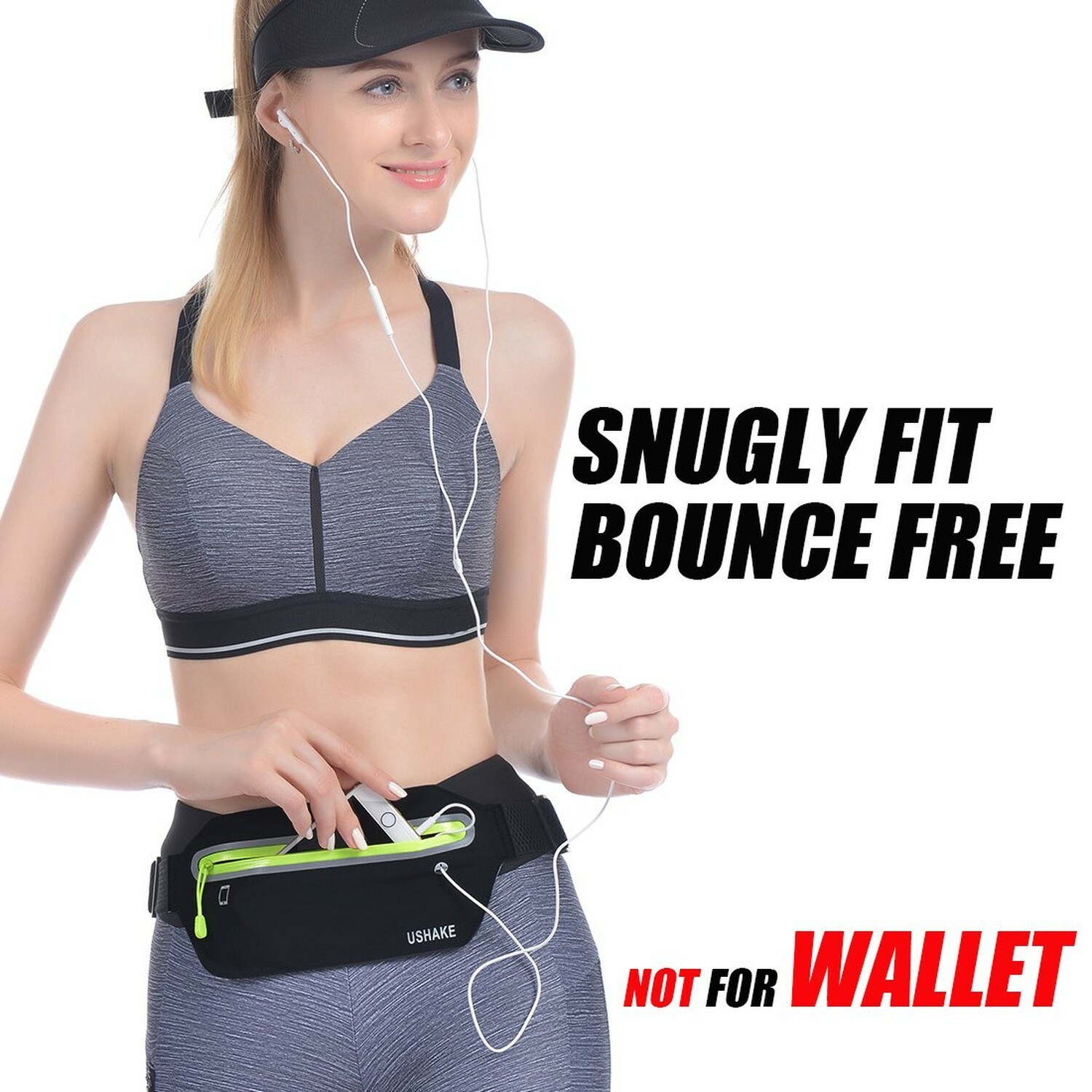 ushake slim running belt