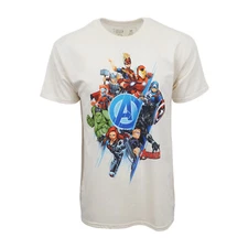 MARVEL SUPER HEROS  T SHIRT OFFICIAL ITEM