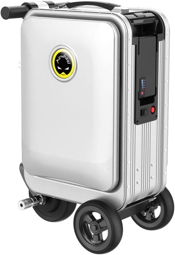 ABS SE3S Smart Riding Luggage Electric Suitcase Scooter with Removable Battery - 第 10/25 張圖片