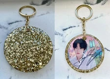 BTS Keychain: Signature Series (JUNGKOOK Jeon JK) Autograph Handmade Kpop Resin