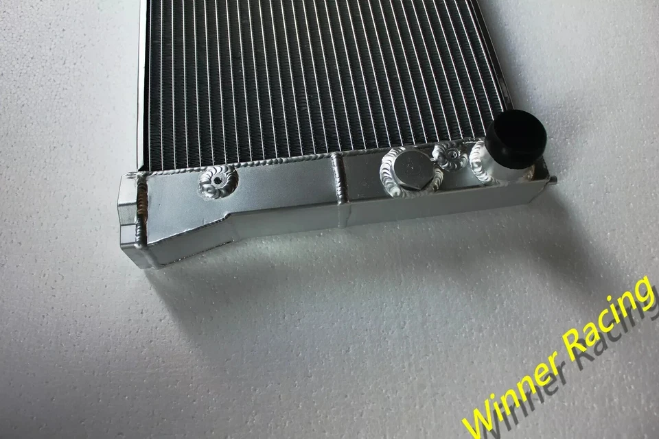 Ajuste Volkswagen Corrado VR6 SLC 2.8L 2.9L 1991-1995 radiador de aluminio + cubierta + ventilador Foto 3 de 4