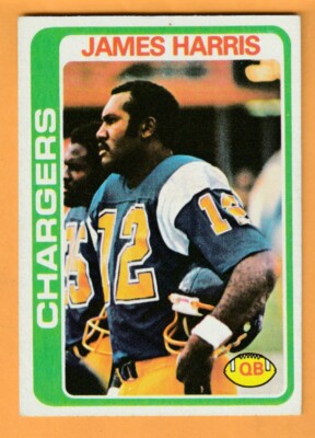 James Harris San Diego Chargers 1978 Topps #17 Grambling Tigers Monroe Louisiana
