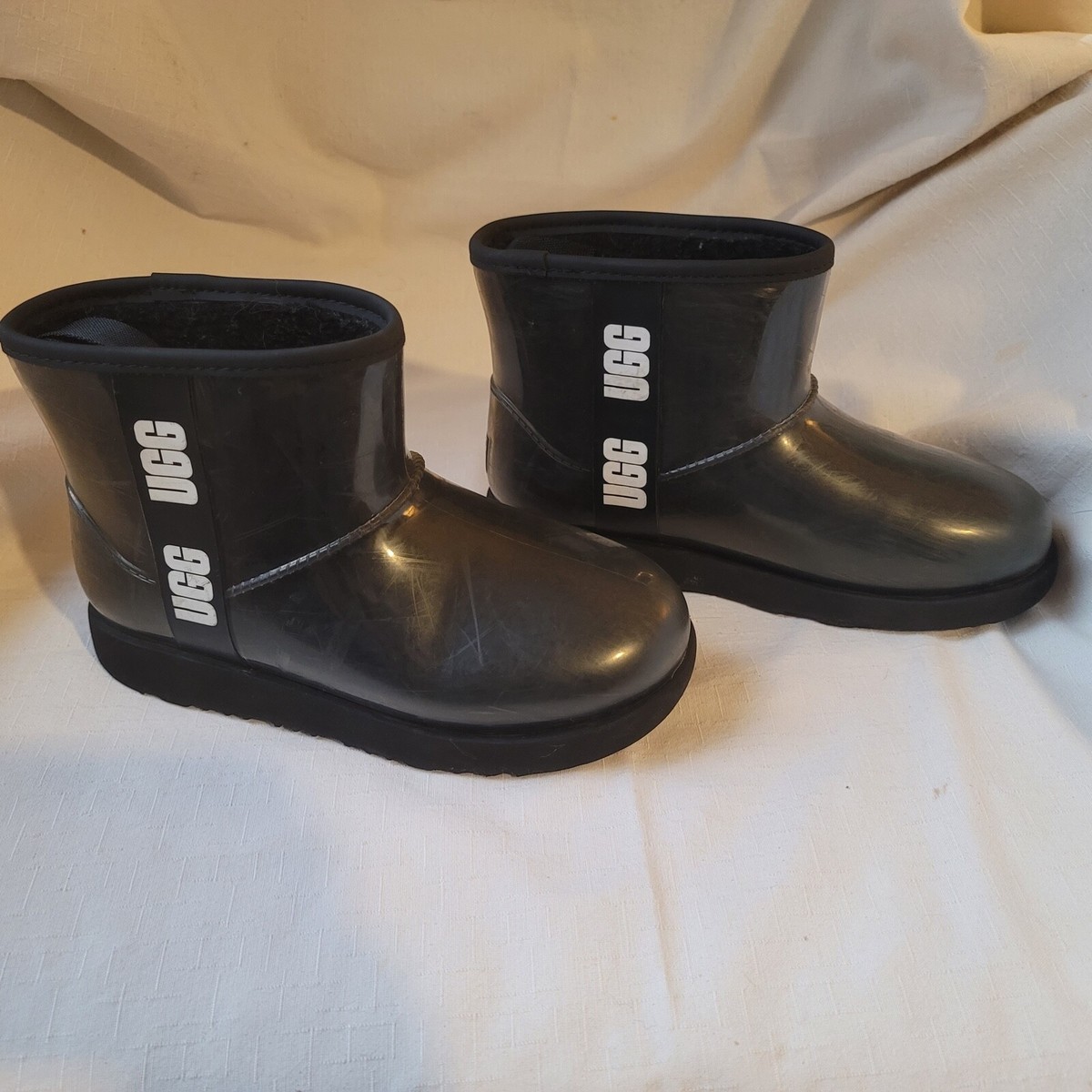 Okinawa Prefecture Ugg Black Clear Boots Ladies Boots Classic
