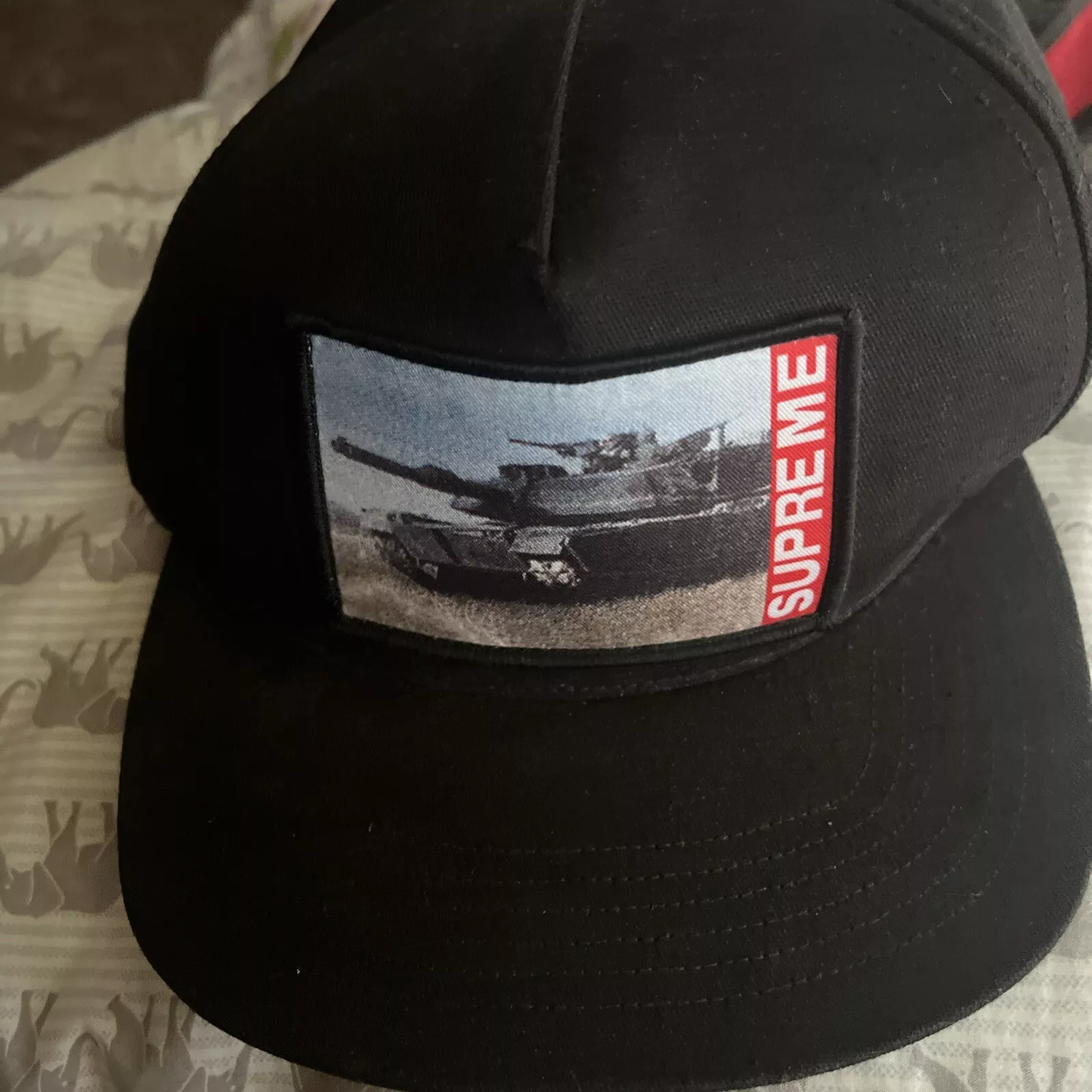 Chapeau Supreme Tank 5 panneaux style : noir occasion