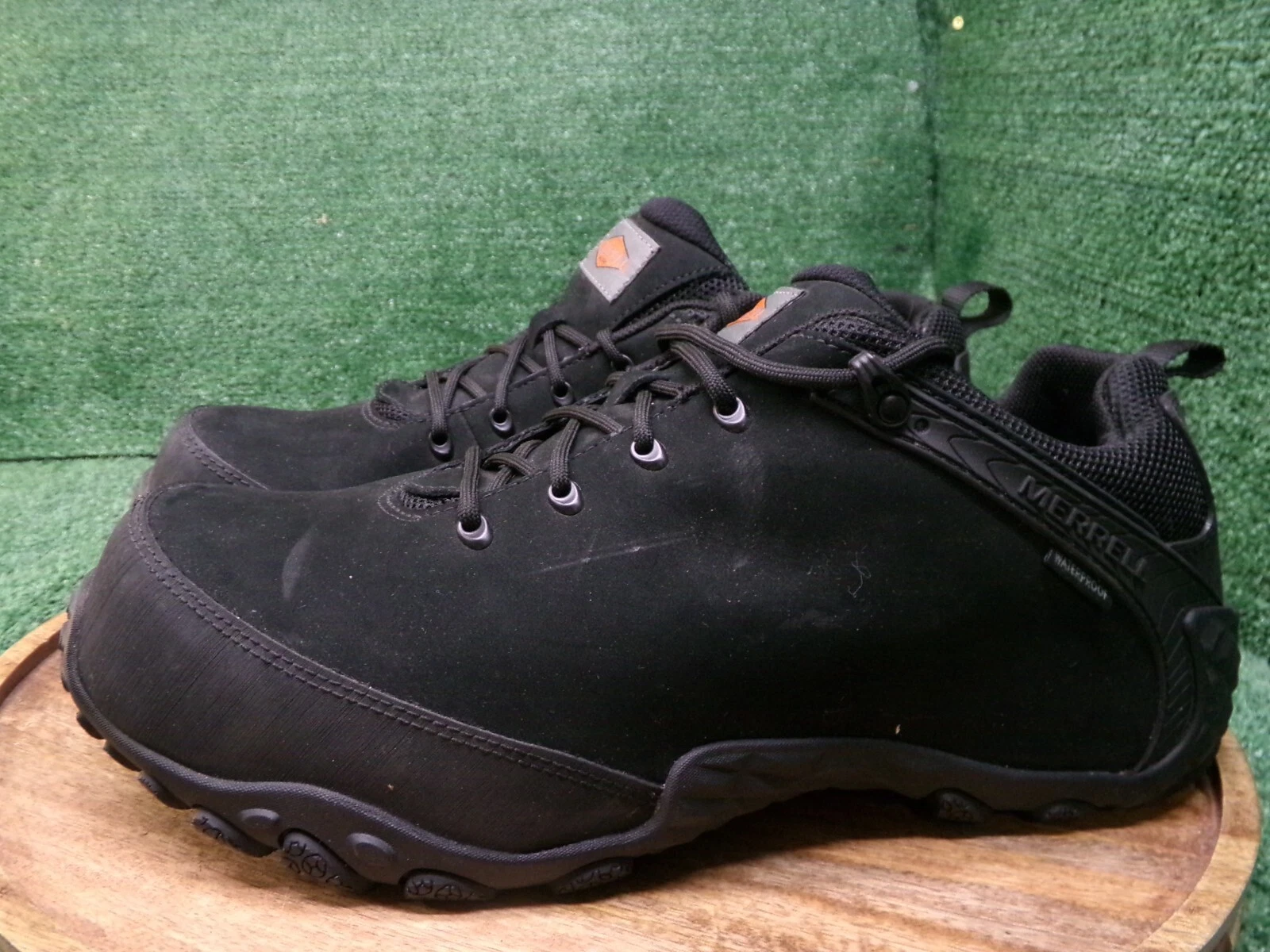 merrell chameleon flux leather waterproof industrial shoes