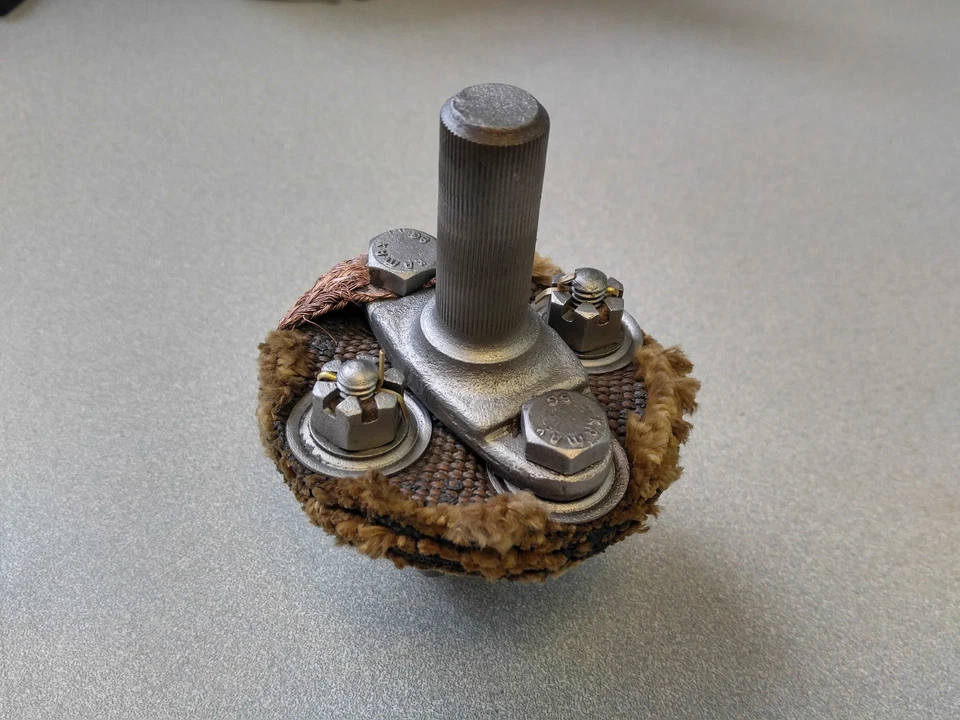 BONITO ACOPLADOR DE DIRECCIÓN ORIGINAL USADO ORIGINAL PORSCHE 356A 356B JUNTA DE TRAPO #2 Foto 2 de 4