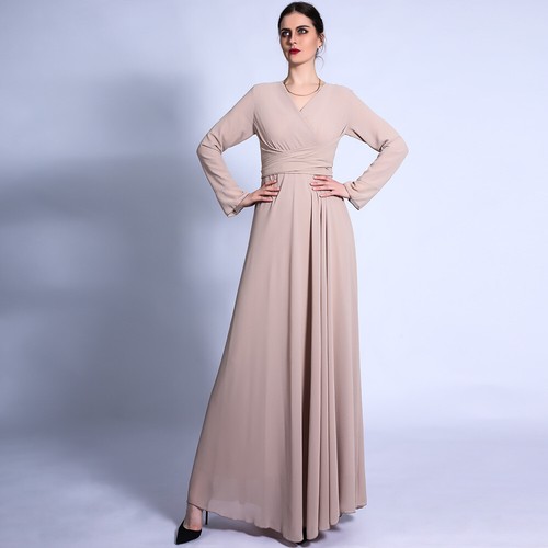 Ramadan Kaftan Abaya Muslim Women Long Dress Maxi Robe Dubai Party Gown Abayas - Picture 47 of 220